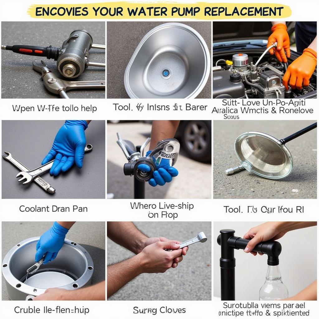 DIY Water Pump Replacement Tools and Precautions