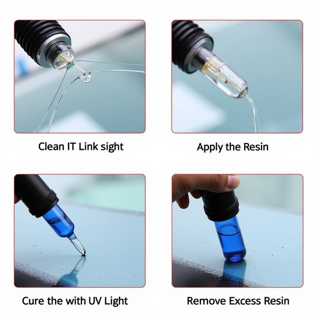 DIY Windshield Repair Kit Application Process