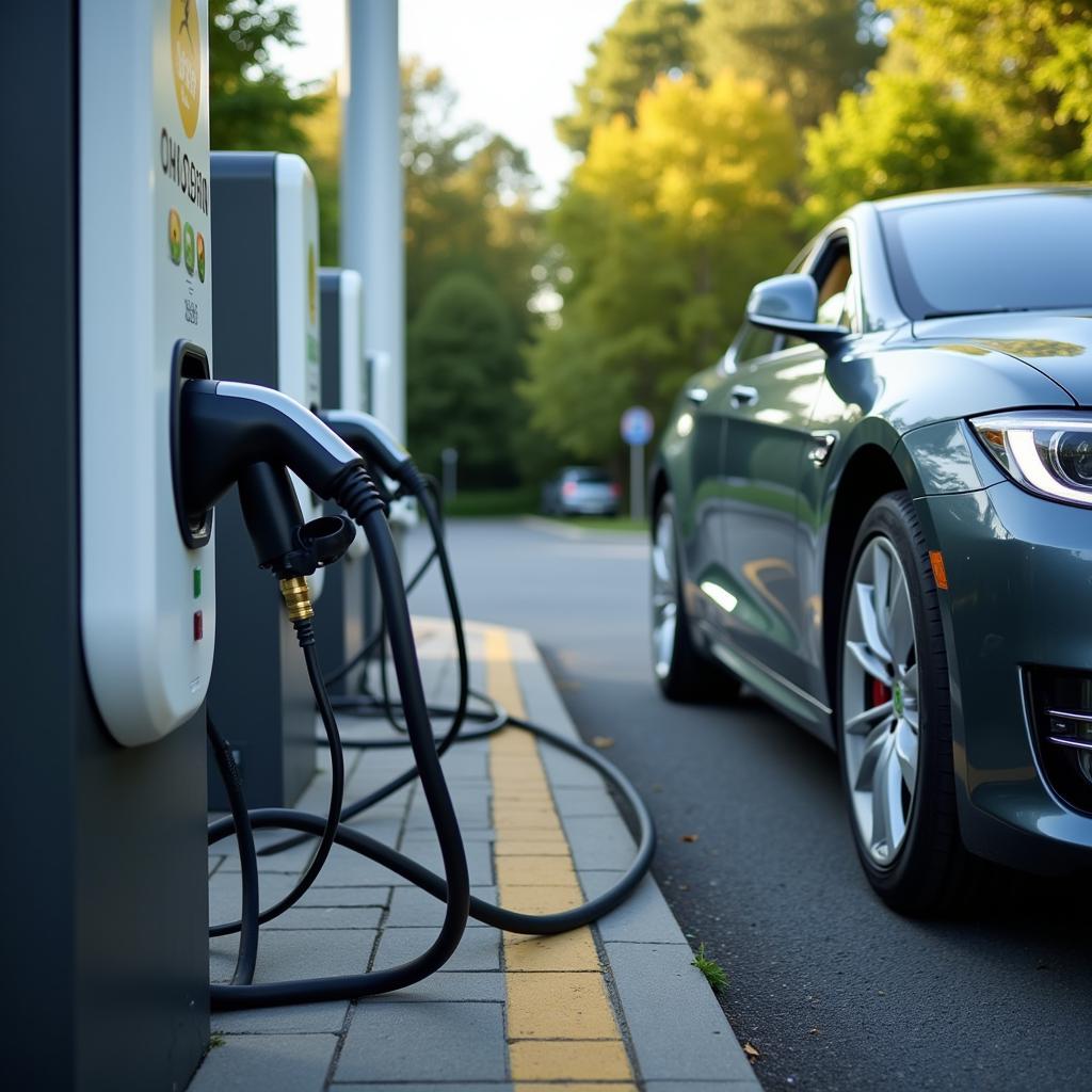 Electric Car Charging Station