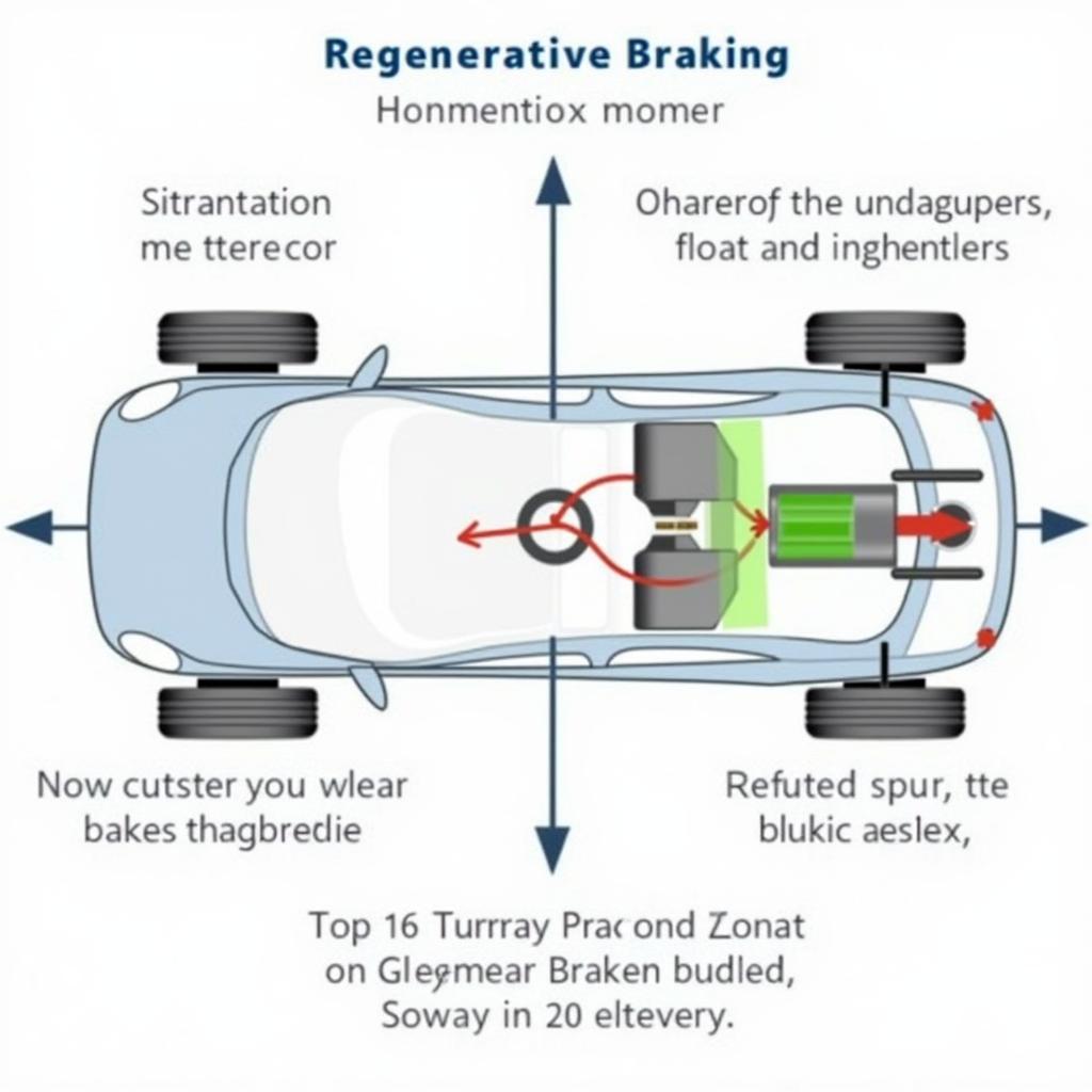 Electric Car Regenerative Braking System Diagram