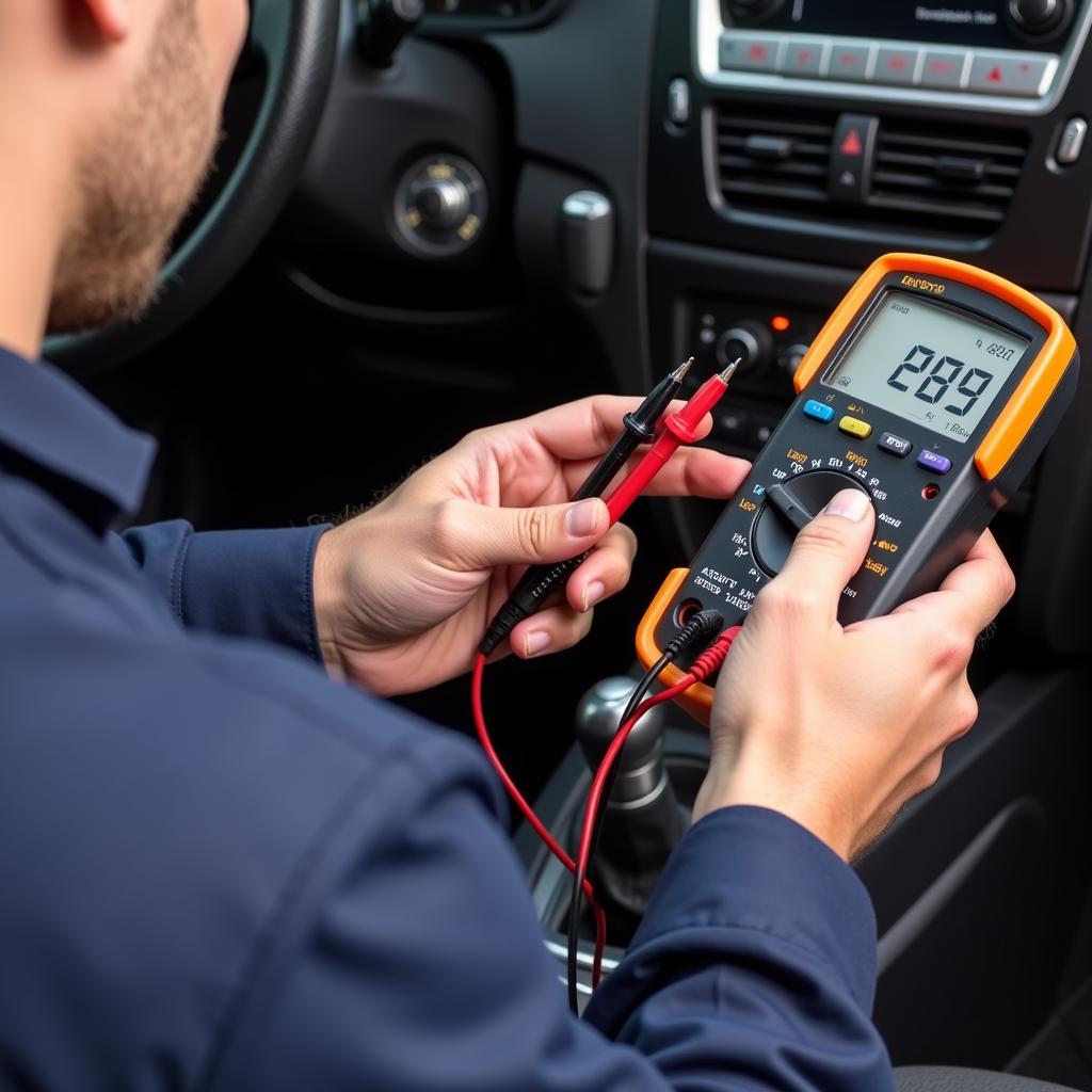 Electrical System Diagnosis: Using a Multimeter