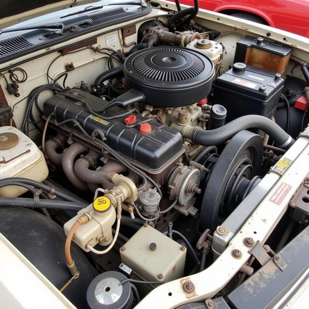 Engine Compartment Inspection for a Fixed Up Project Car