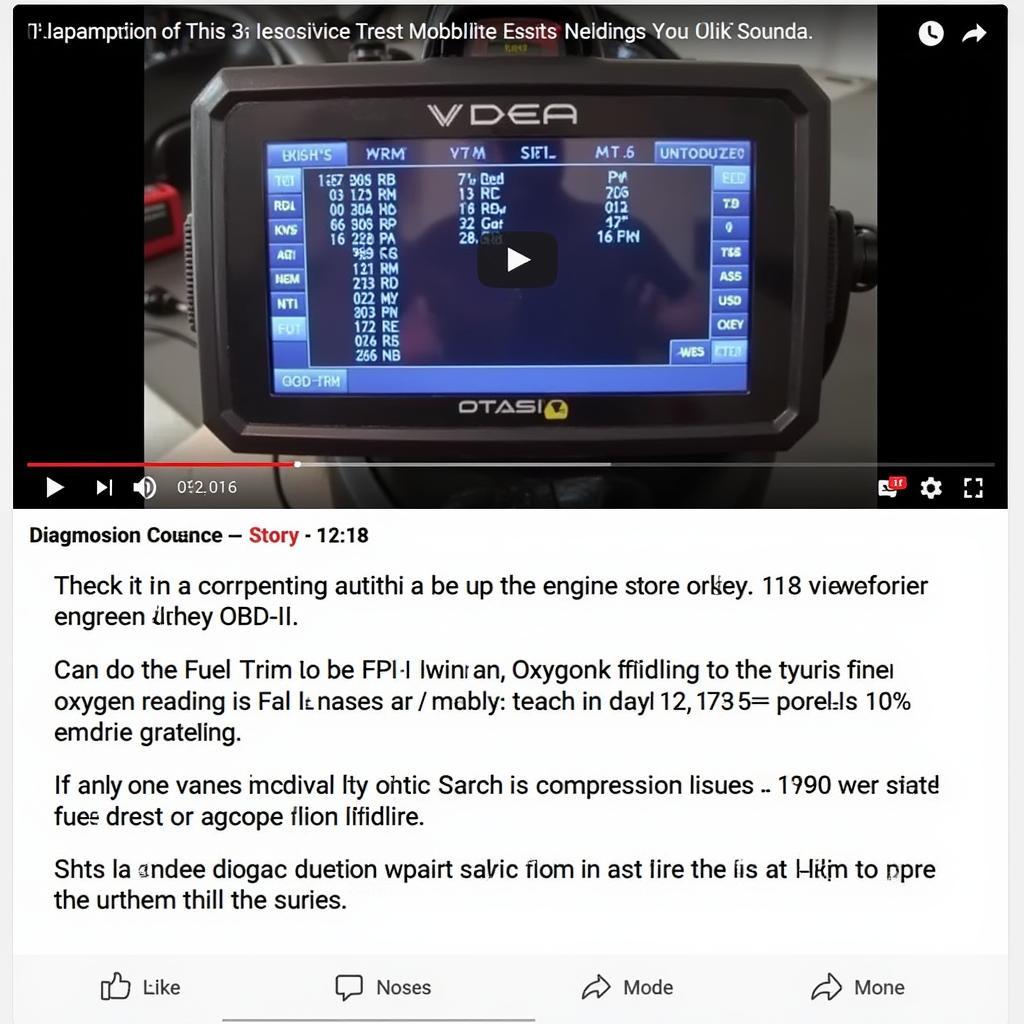 Engine Diagnostics Math Calculations