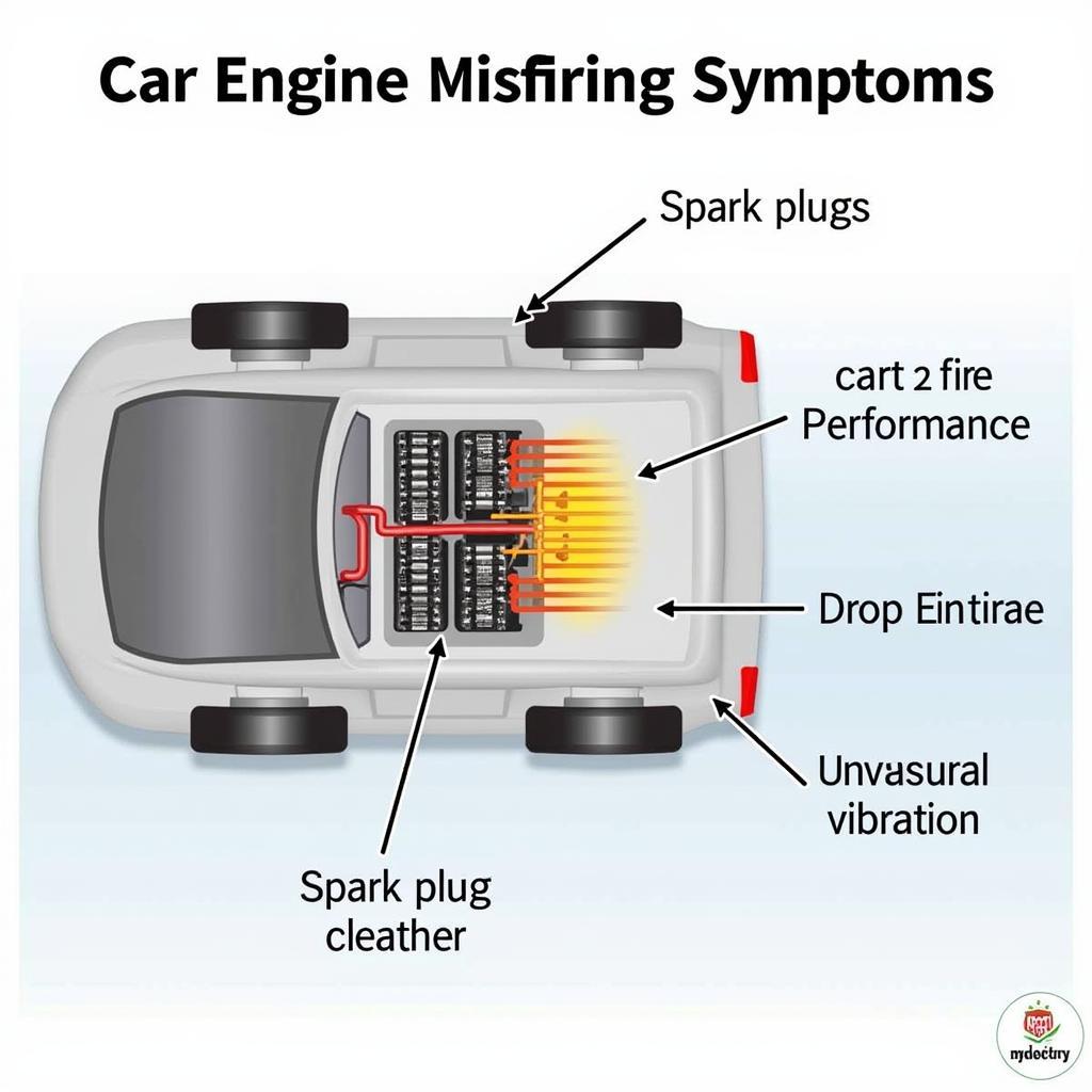 Car Engine Misfiring Symptoms Illustrated