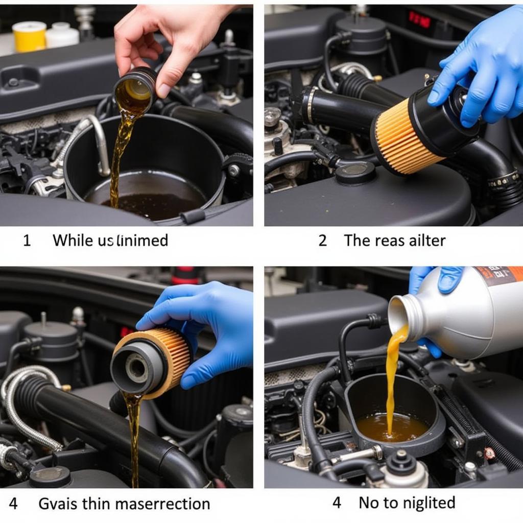 Engine Oil Change Procedure