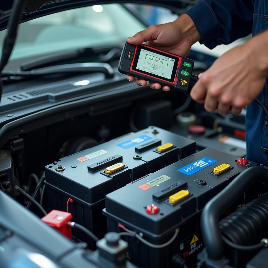 Electric Vehicle Battery Check