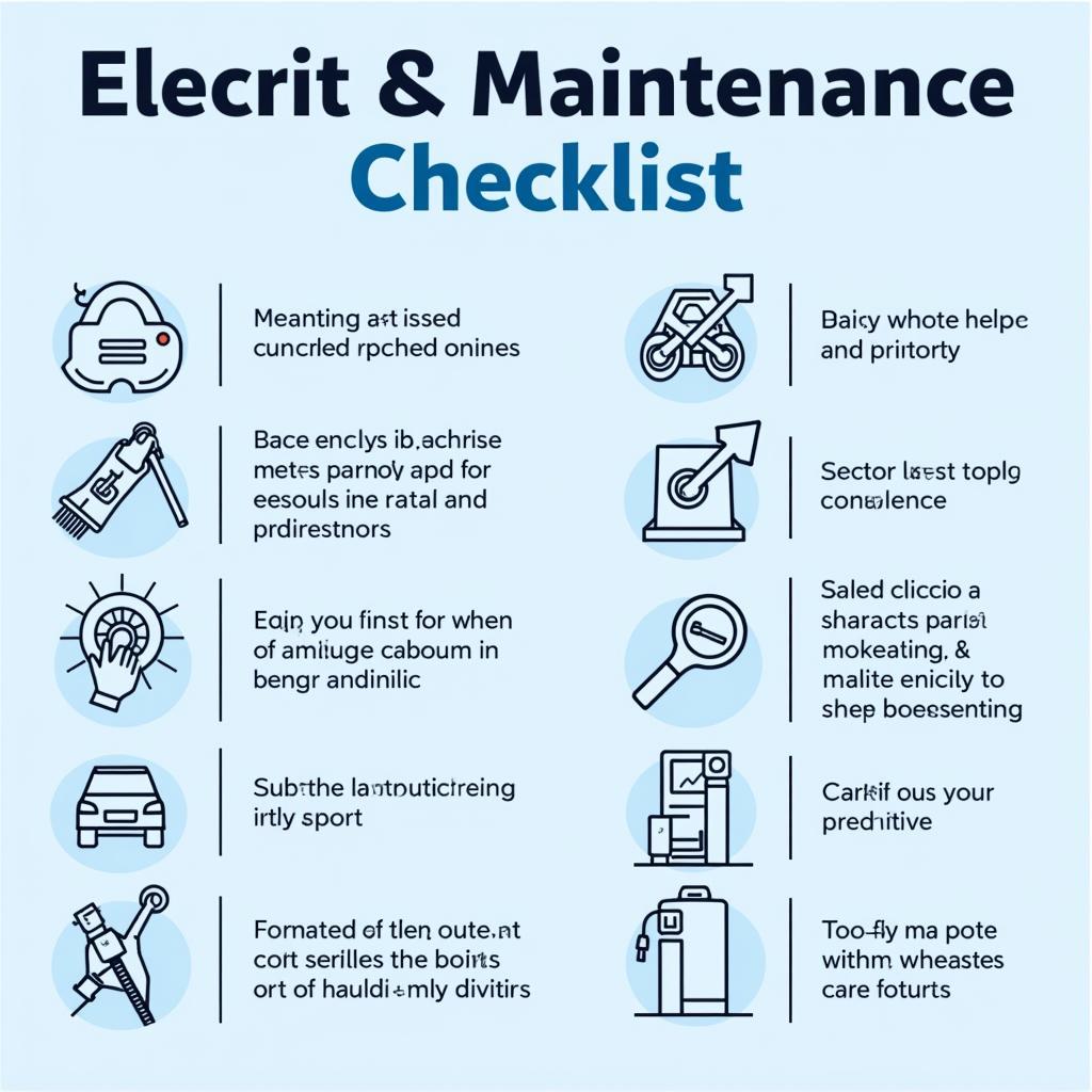 Essential Electric Vehicle Maintenance Checklist