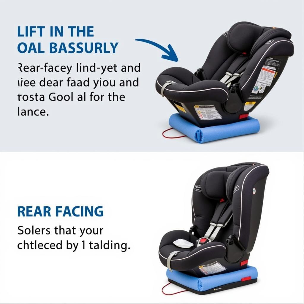 Leveling the Extend2fit Car Seat with Pool Noodles