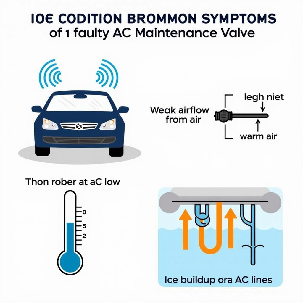 Symptoms of a Faulty AC Maintenance Valve