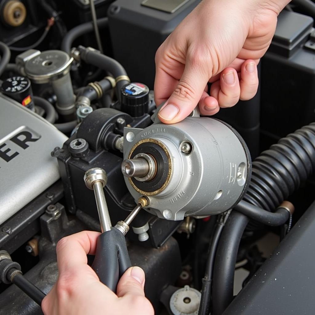 Removing a Faulty Starter Motor