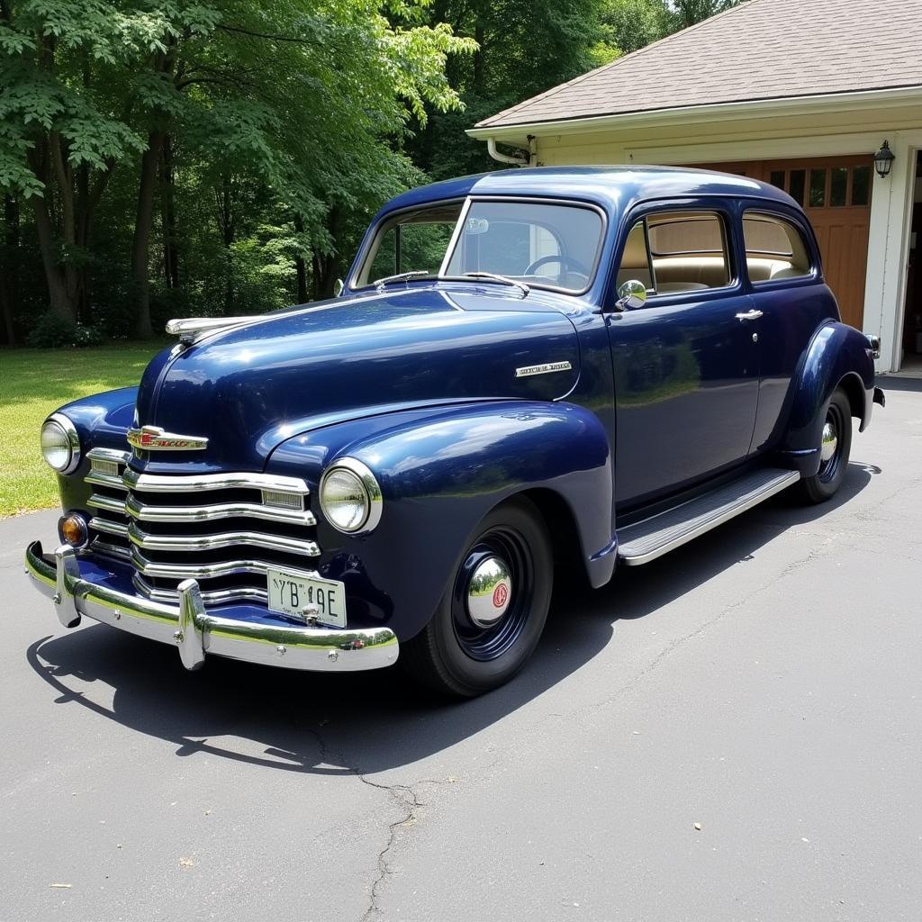 A Restored Classic Car: The Result of a Successful Fixer-Upper Project