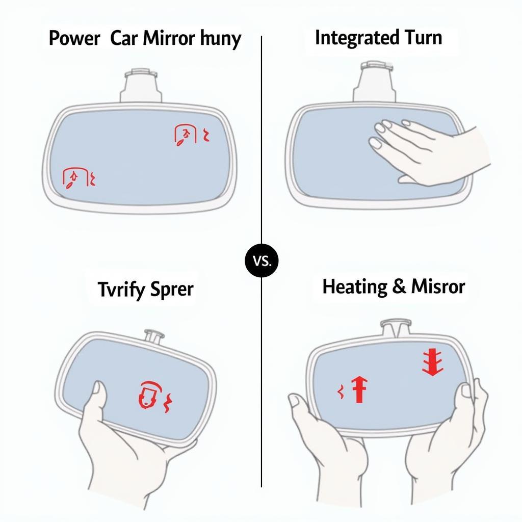 Manual vs. Power Car Mirrors in Sydney