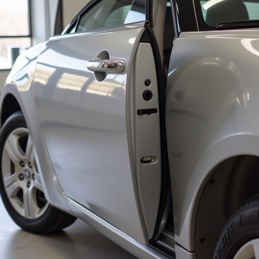 Checking Alignment of a Fixed Car Door