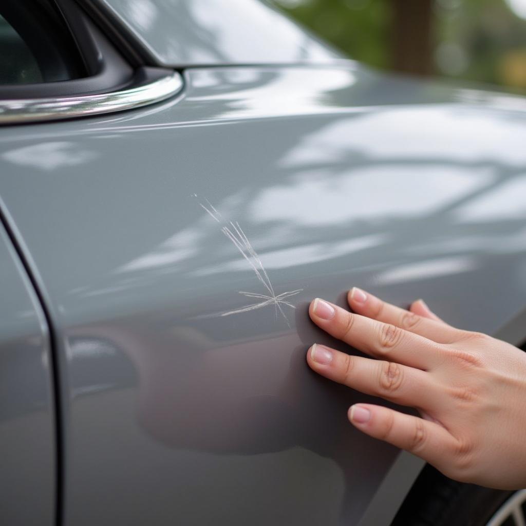 Assessing the Depth of Scratches on Car Paint