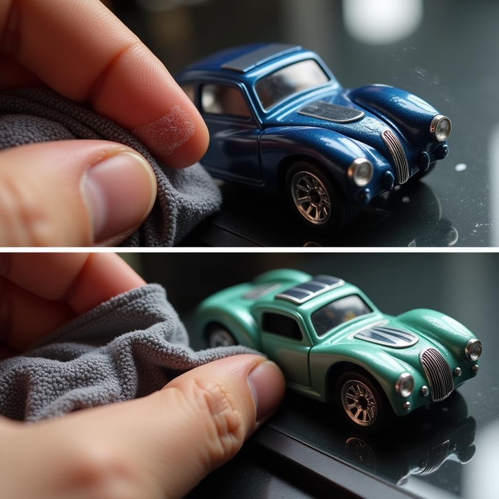 Fixing Light Scratches on Hot Wheels Windows