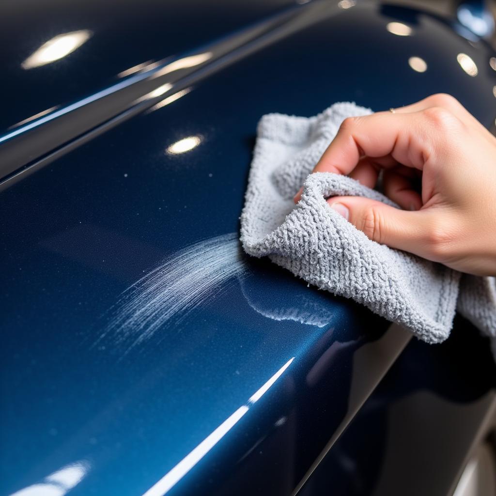 Fixing a Minor Car Scratch