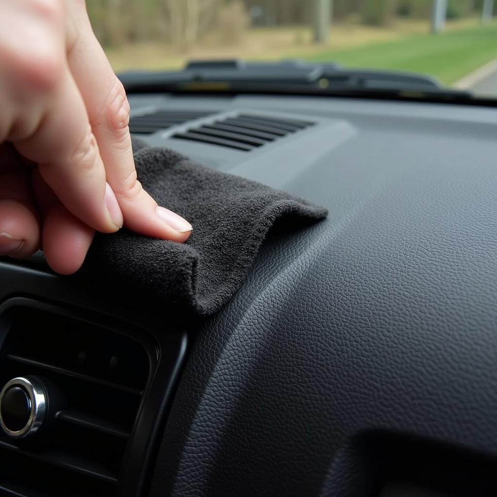 Fixing Minor Scratches in a Car Interior