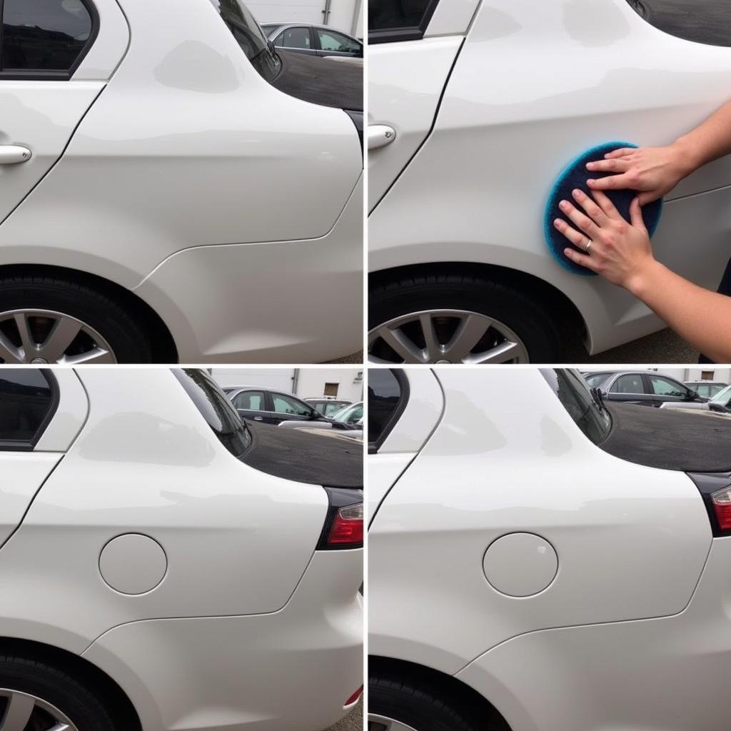 Fixing Mitsubishi Paint Scratches DIY