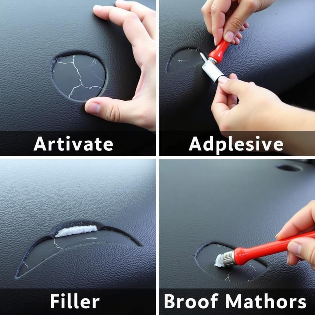 Fixing Plastic Car Interior: Crack Repair