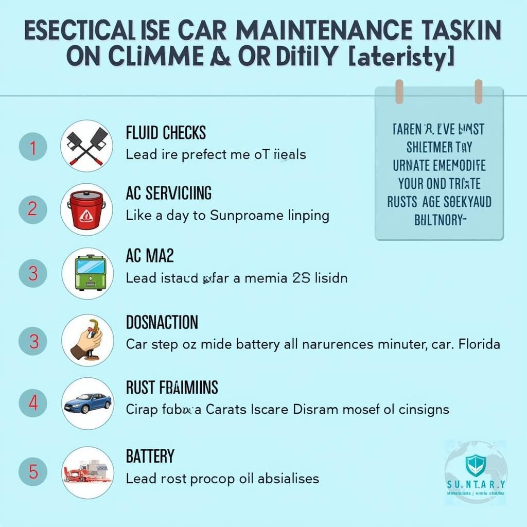 Car Maintenance Checklist for Florida