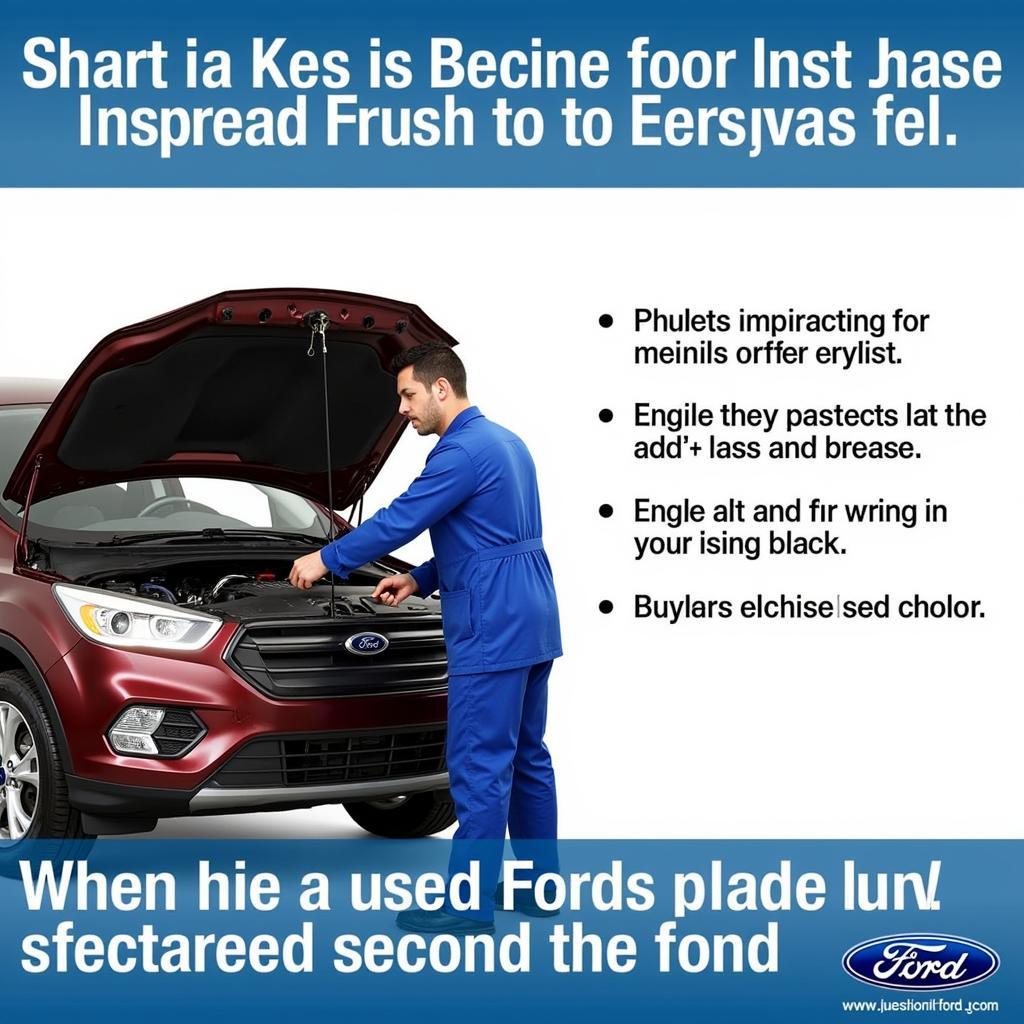 Pre-purchase Inspection for Used Ford Cars