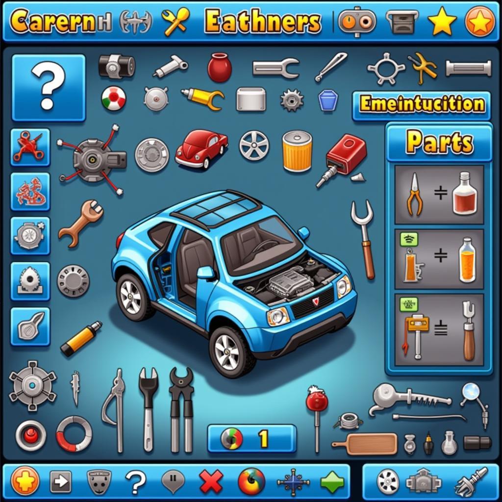 Free Fix My Car Game Interface