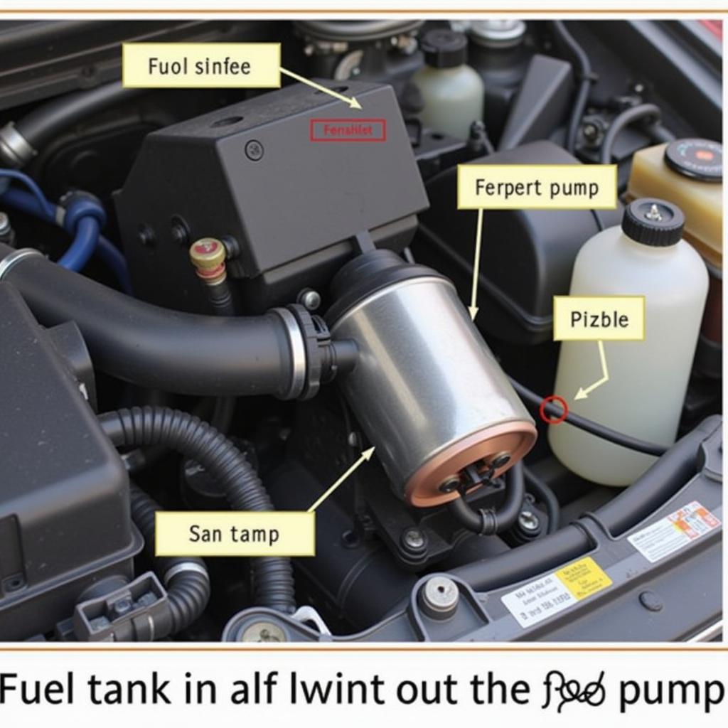 Car Fuel Pump Location Diagram