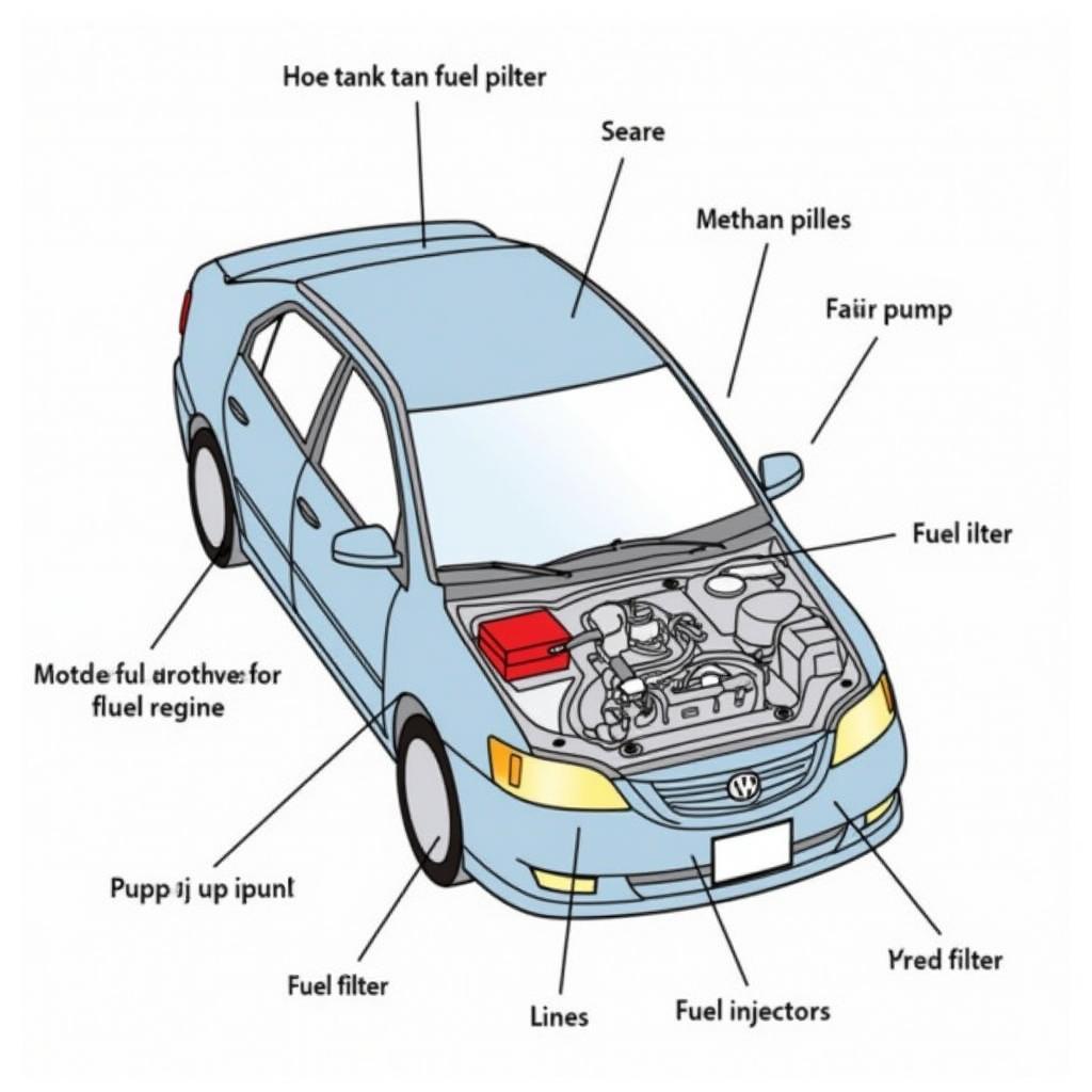 Car Fuel System Components