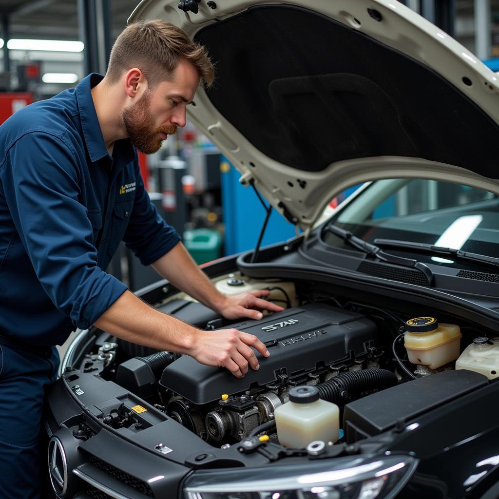 Gas Car Engine Maintenance