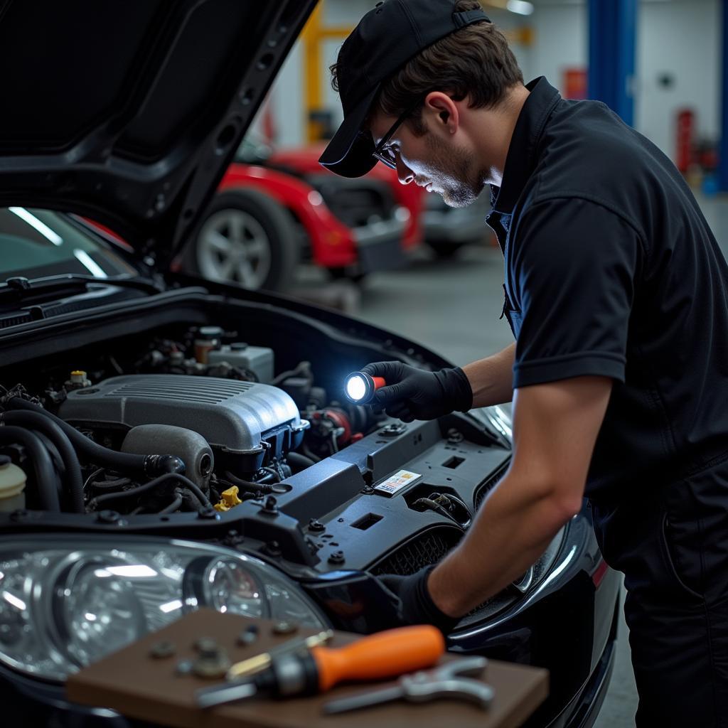 Detecting a Gas Line Leak in a Car