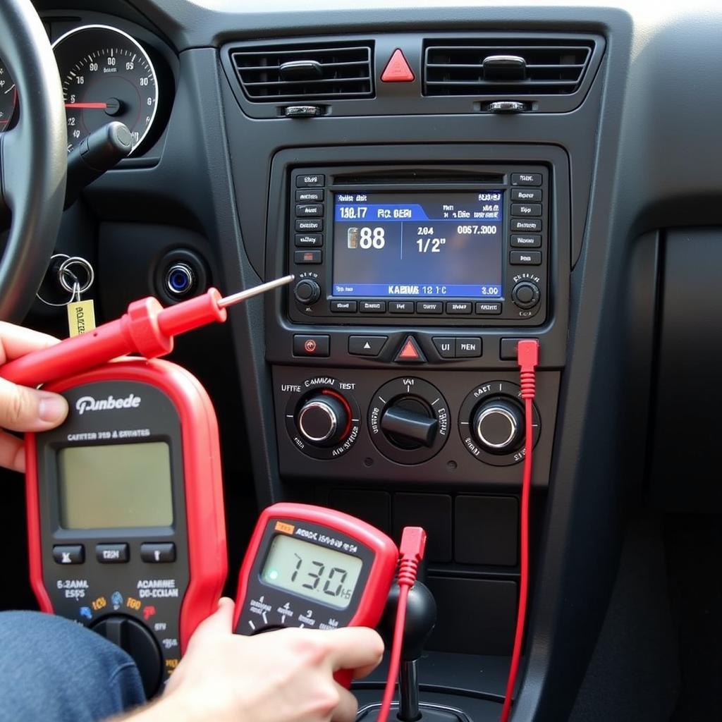 Testing for Electrical Interference in Car Radio