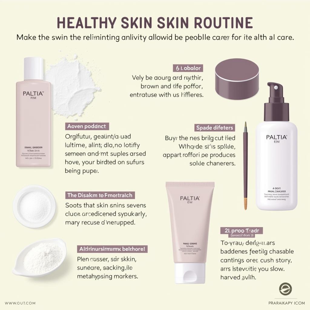 Healthy Skin Care Routine: Products and Tools