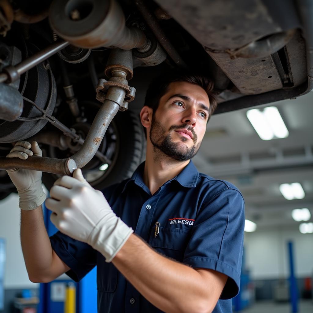 High Mileage Car Inspection