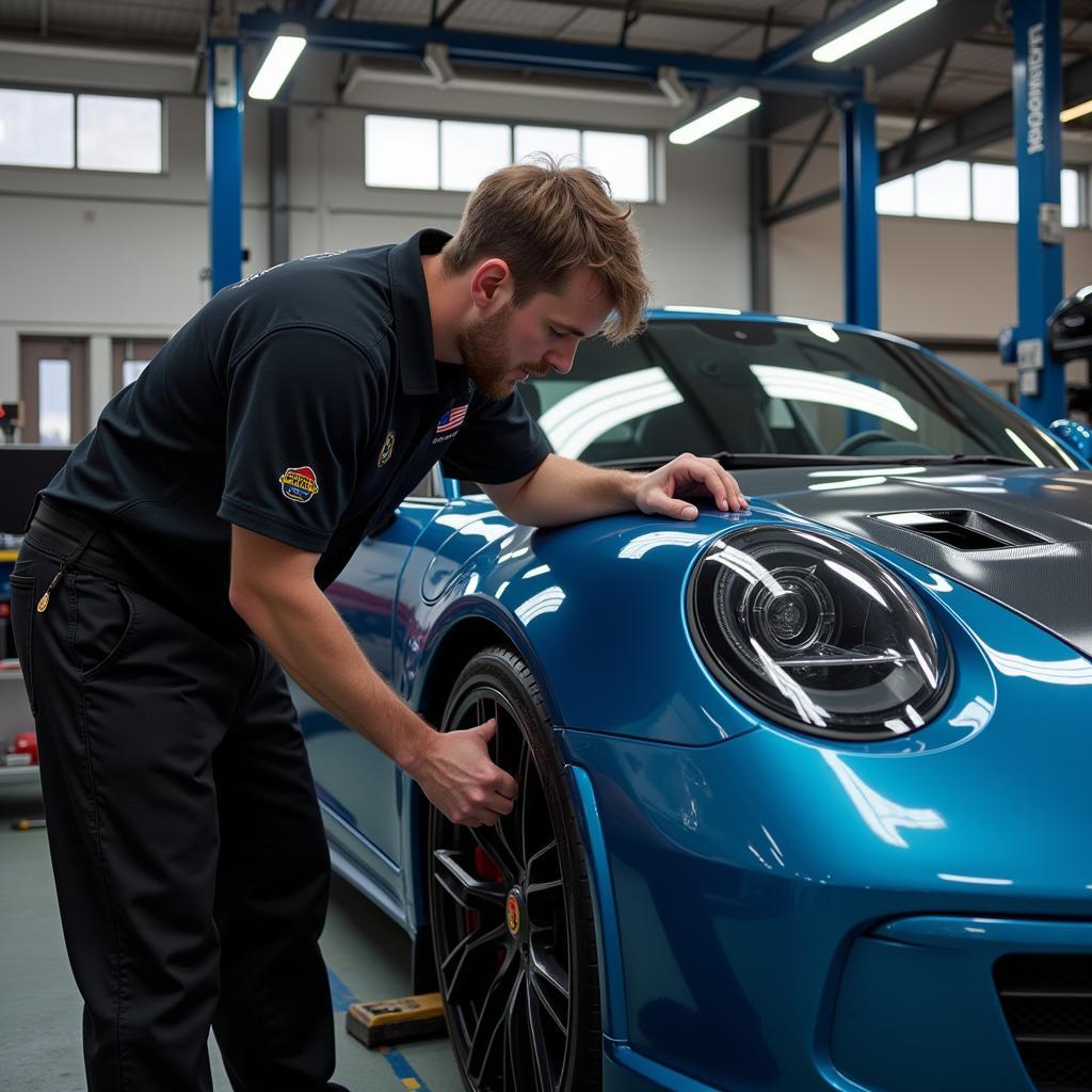 Maintaining a High-Performance Sports Car