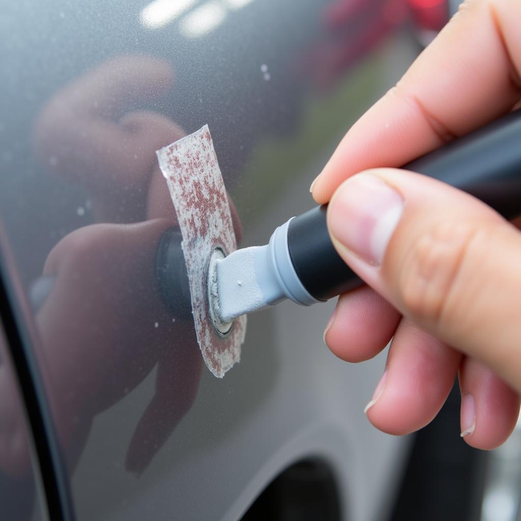 Fixing Car Paint Scratches at Home