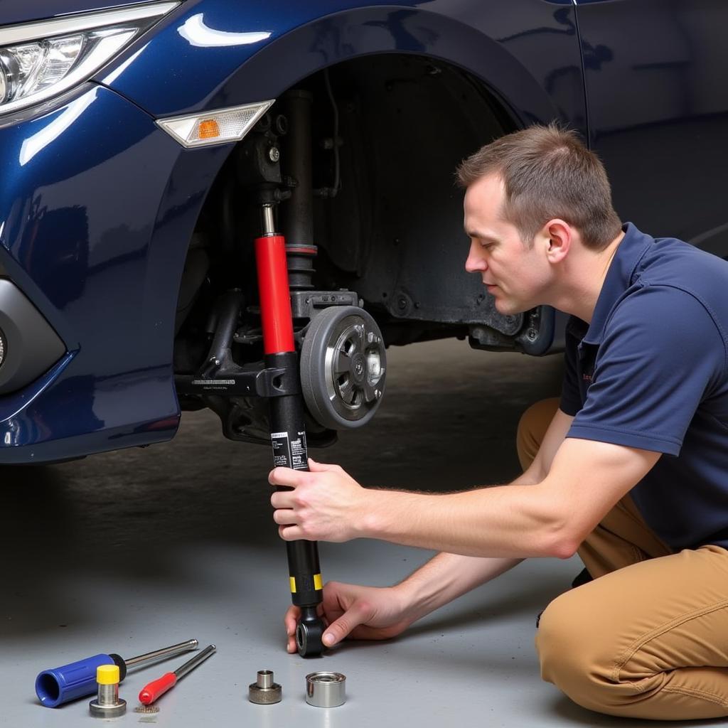 Checking Honda Civic Suspension Components