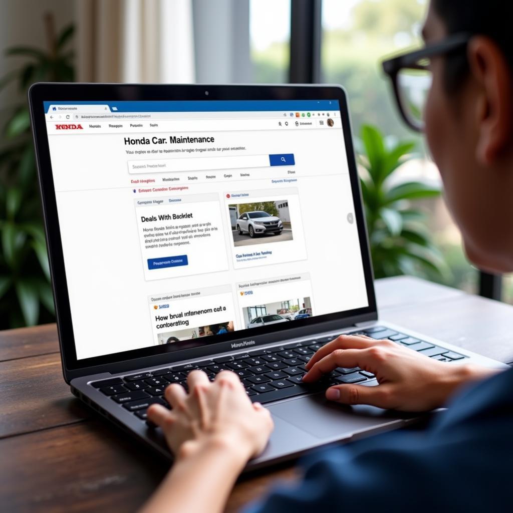 Searching for Honda Maintenance Coupons Online