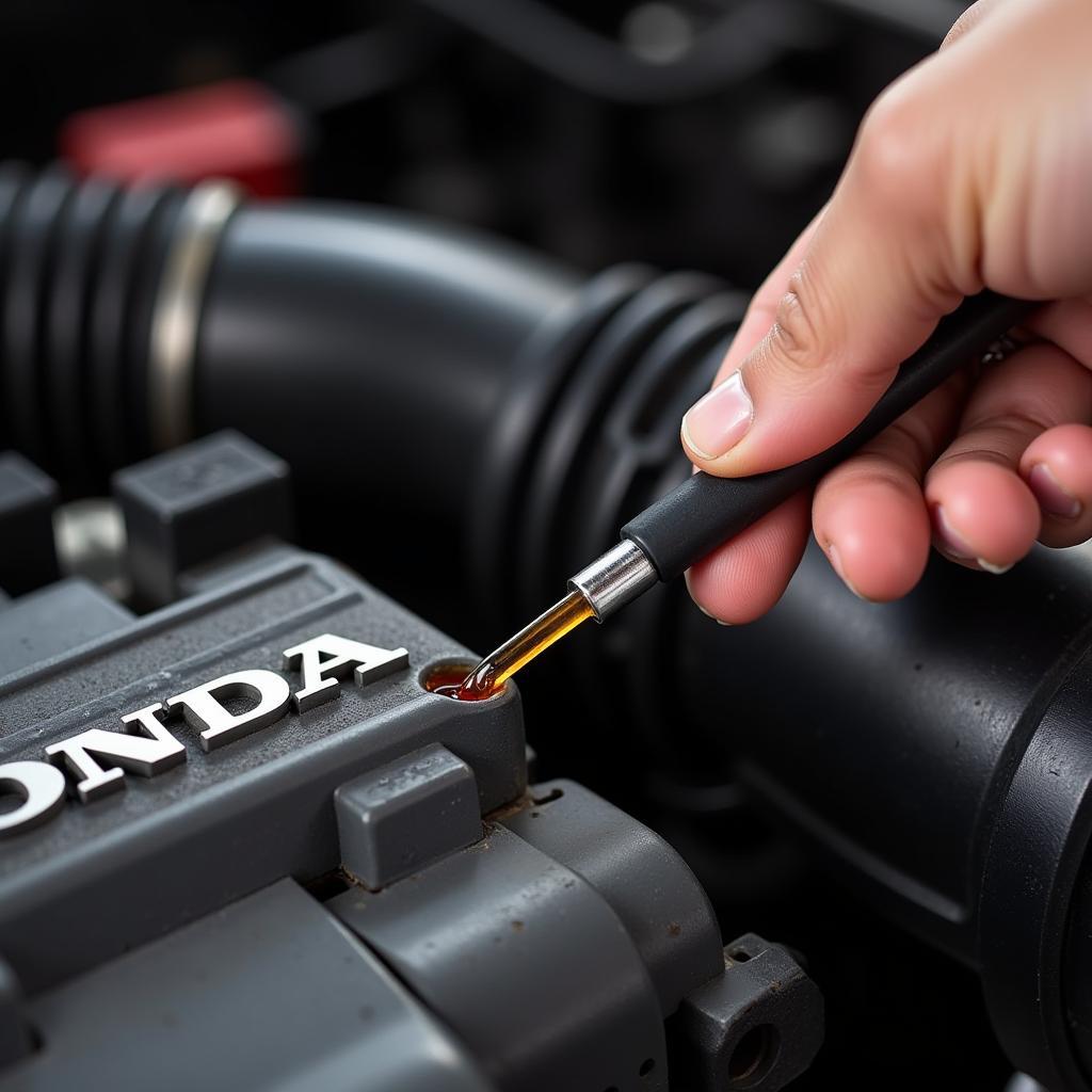 Checking Honda Transmission Fluid