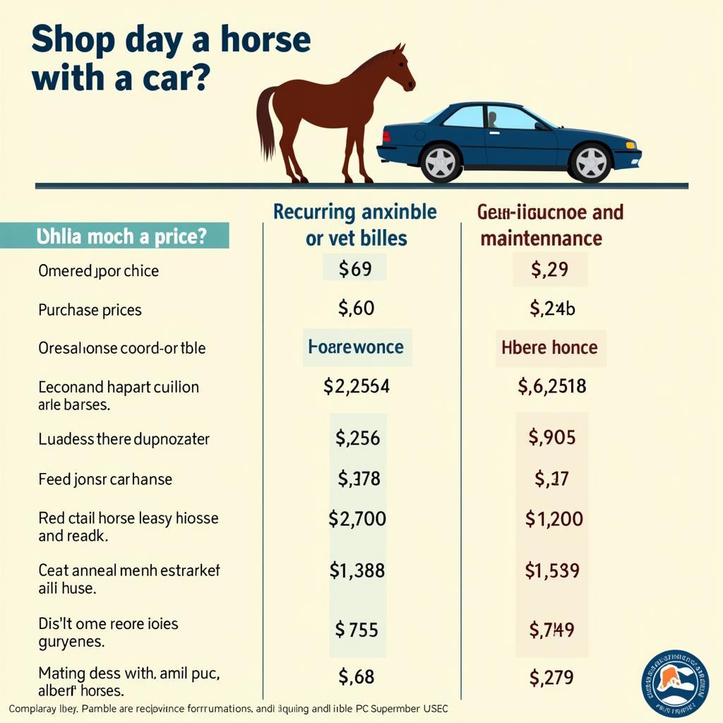 Horse vs Car Maintenance Cost Comparison: A Visual Guide