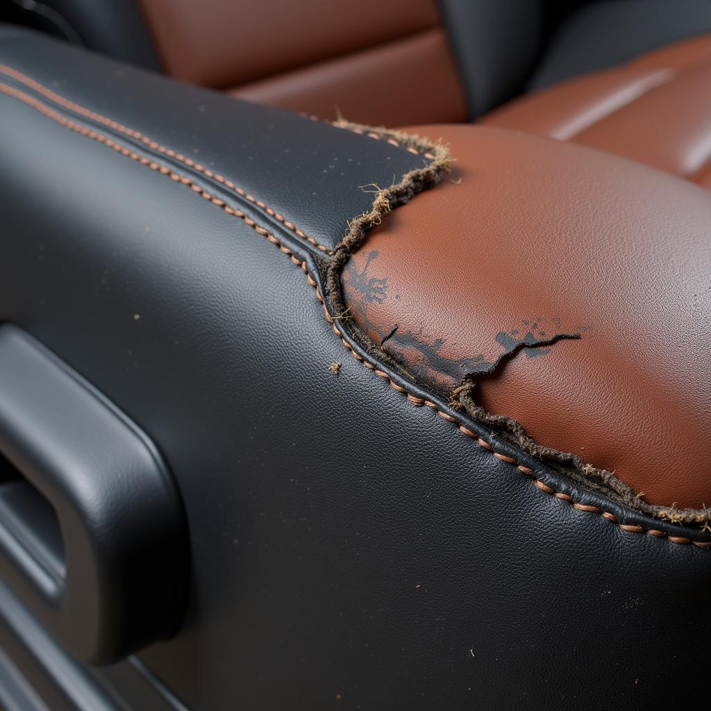 Repairing a Small Tear in Car Leather