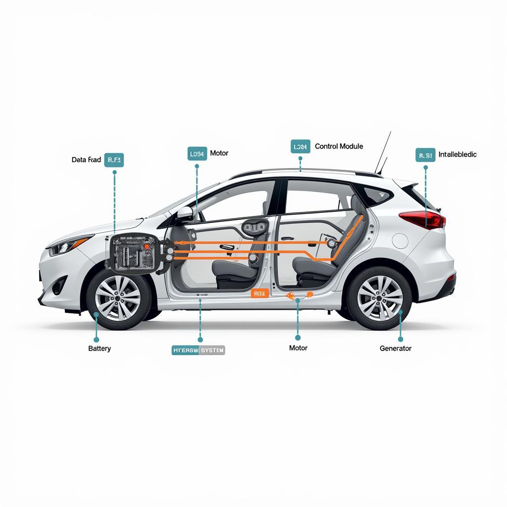 Hybrid Car Electrical System Diagram