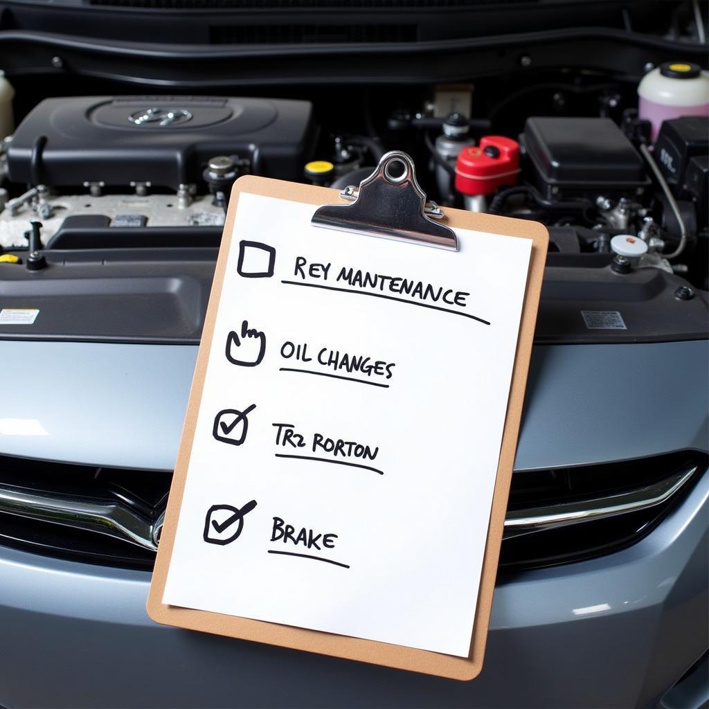 Hyundai Car Maintenance Checklist