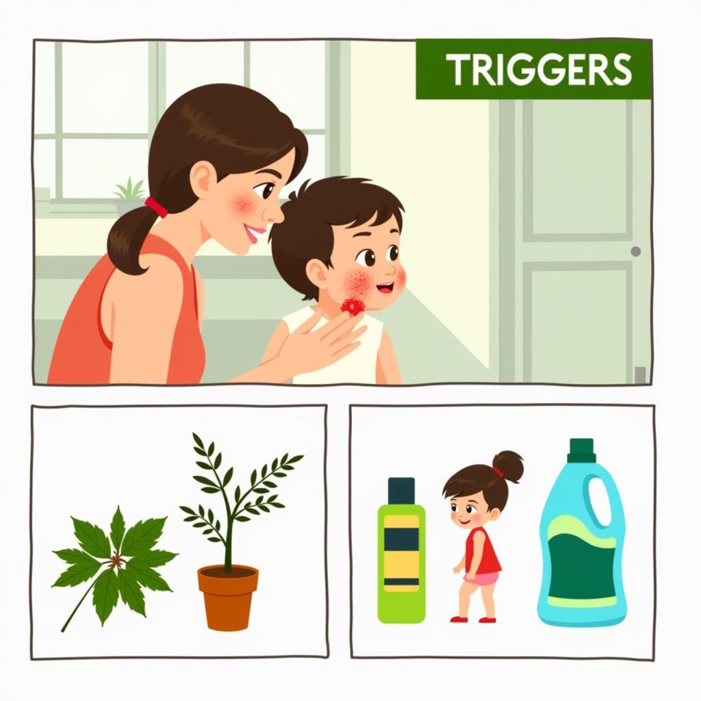 Identifying the Cause of Child's Facial Skin Issues: Observing the Rash and Triggers