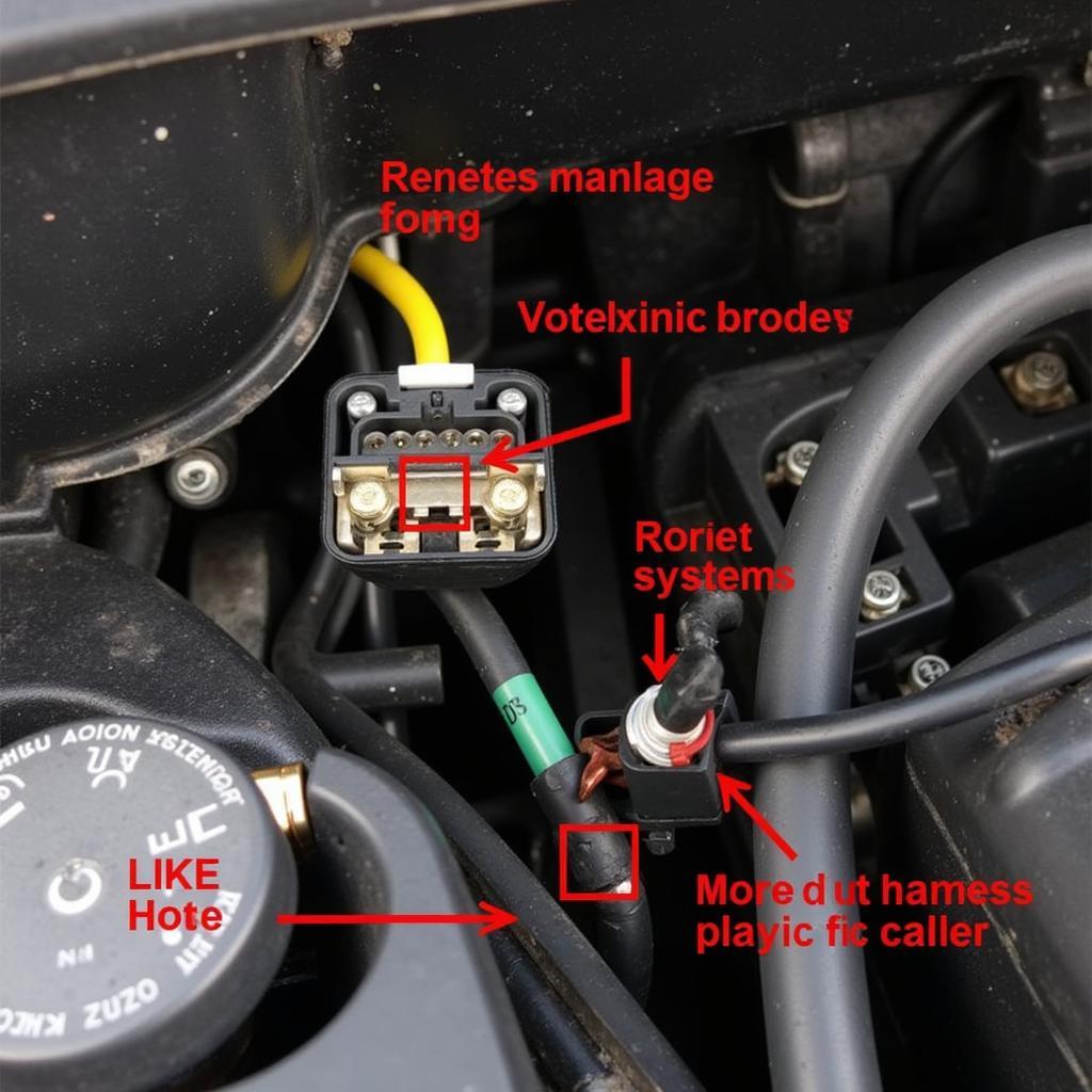 Infiniti FX45 Wiring Harness and Connectors