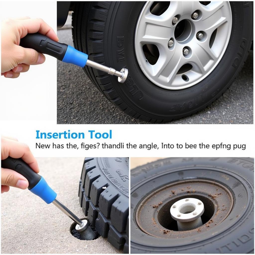 Inserting a Tire Plug Correctly