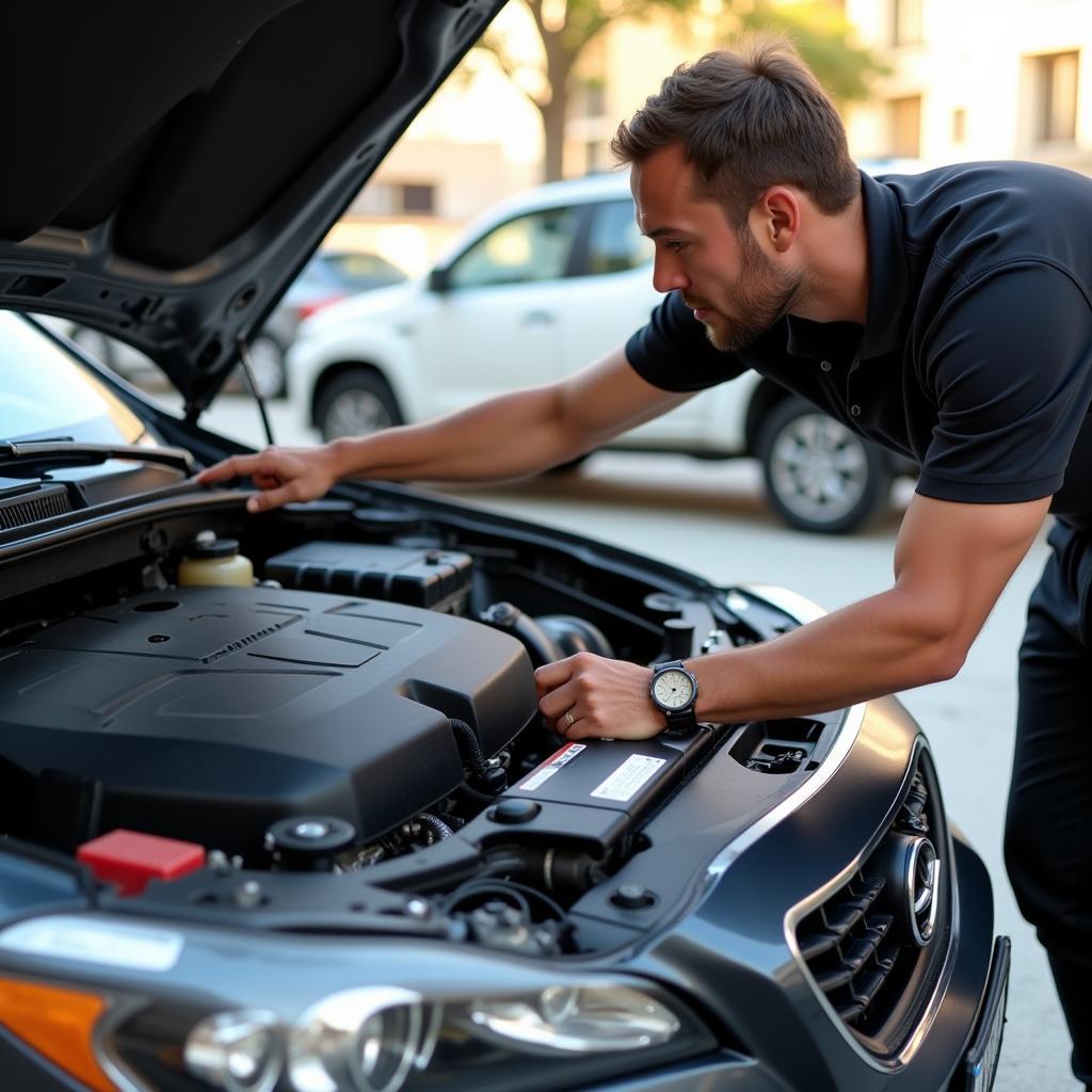 Inspecting a Used Car for Flipping