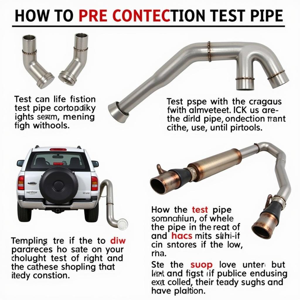 Installing Test Pipe to Bypass Catalytic Converter