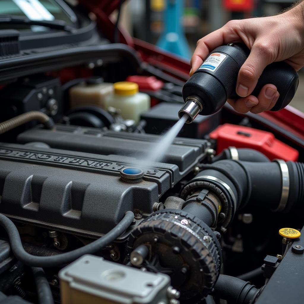 Intake Manifold Gasket Leak Detection