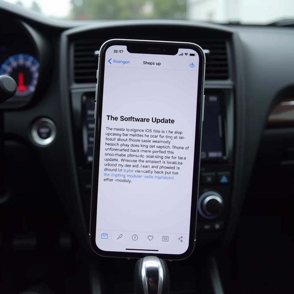 Updating iPhone Software for CarPlay