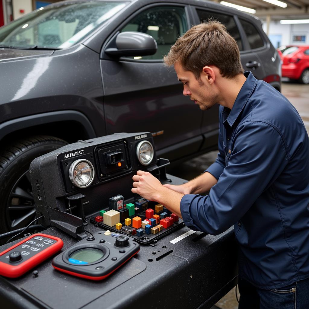 Jeep Cherokee Electrical System Malfunction After Car Wash